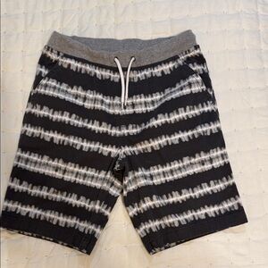 Wonder Nation Black and Gray Kids Casual Shorts